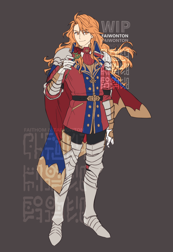 「WIP of a Ferdinand stand Fai and I are w」|taiのイラスト