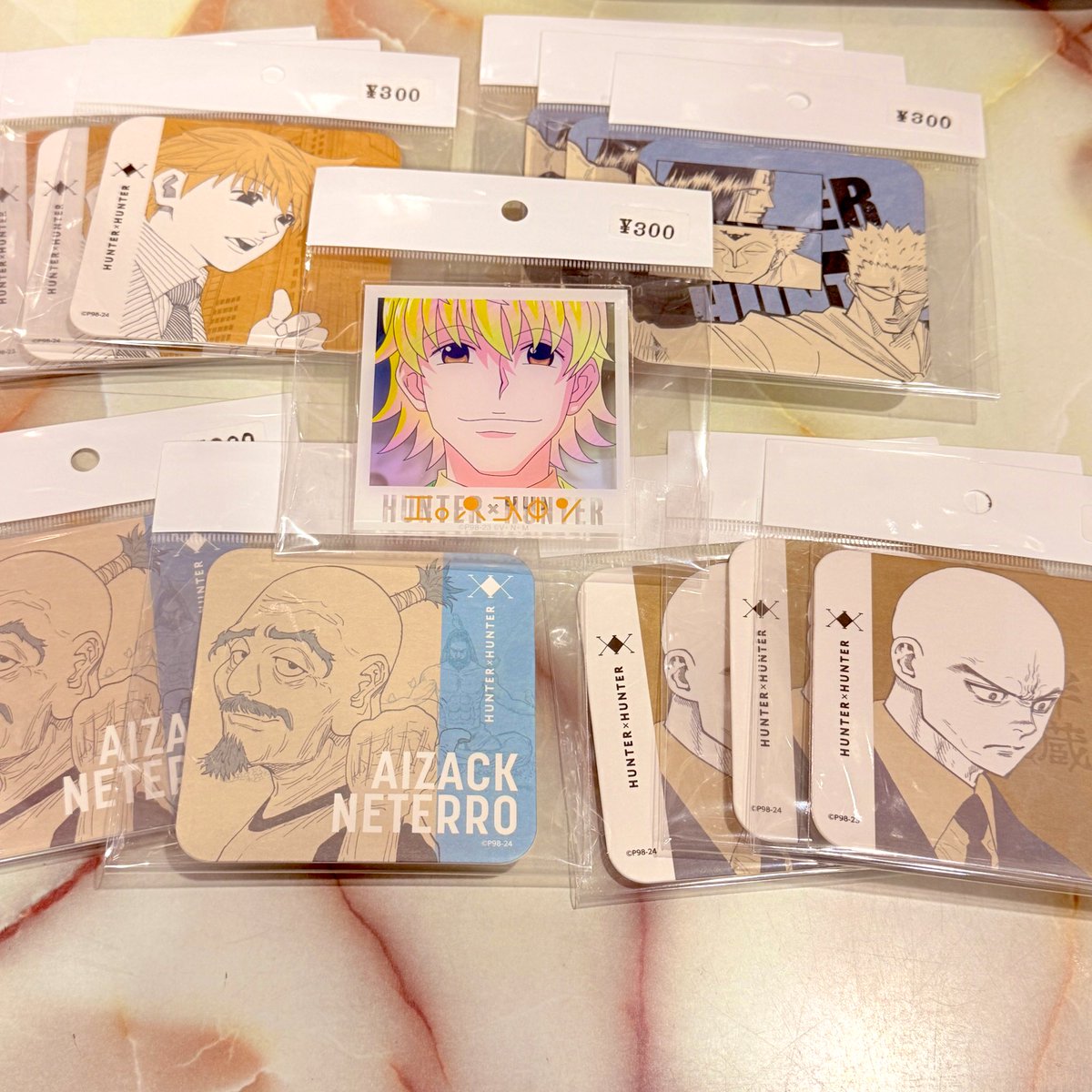 ハンターハンター アートコースター などが入荷してます⭕️