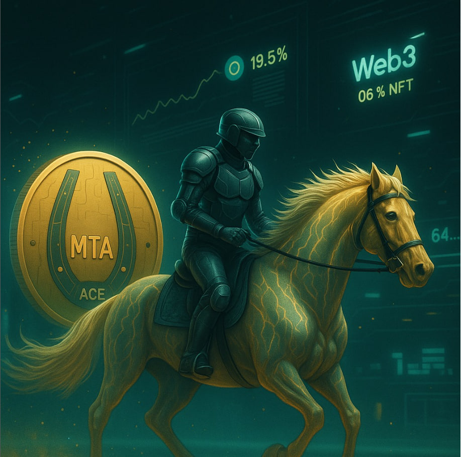 AceMeta2025's tweet image. A new atmosphere. A new energy. META ACE never stops evolving.
Prepare for the next run — the track belongs to the fearless.
#MetaACE #RaceToWin #DigitalRacing #GameFiWorld #NFTGaming #MetaArena #JockeyLife