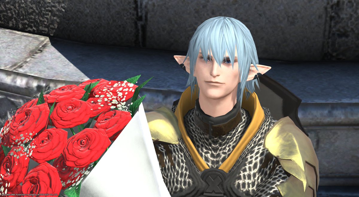 흠흠…… 설명이 길었군. 아무튼. 널 위해 준비했다, 맹우. 마음과 마음을 이어주는 장미, 드리앙크완이야. 부디 받아다오!