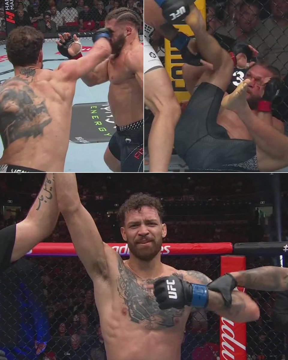 espnmma's tweet image. MAURICIO RUFFY WITH THE TKO WIN AGAINST RAFAEL FIZIEV 😲 #UFC325