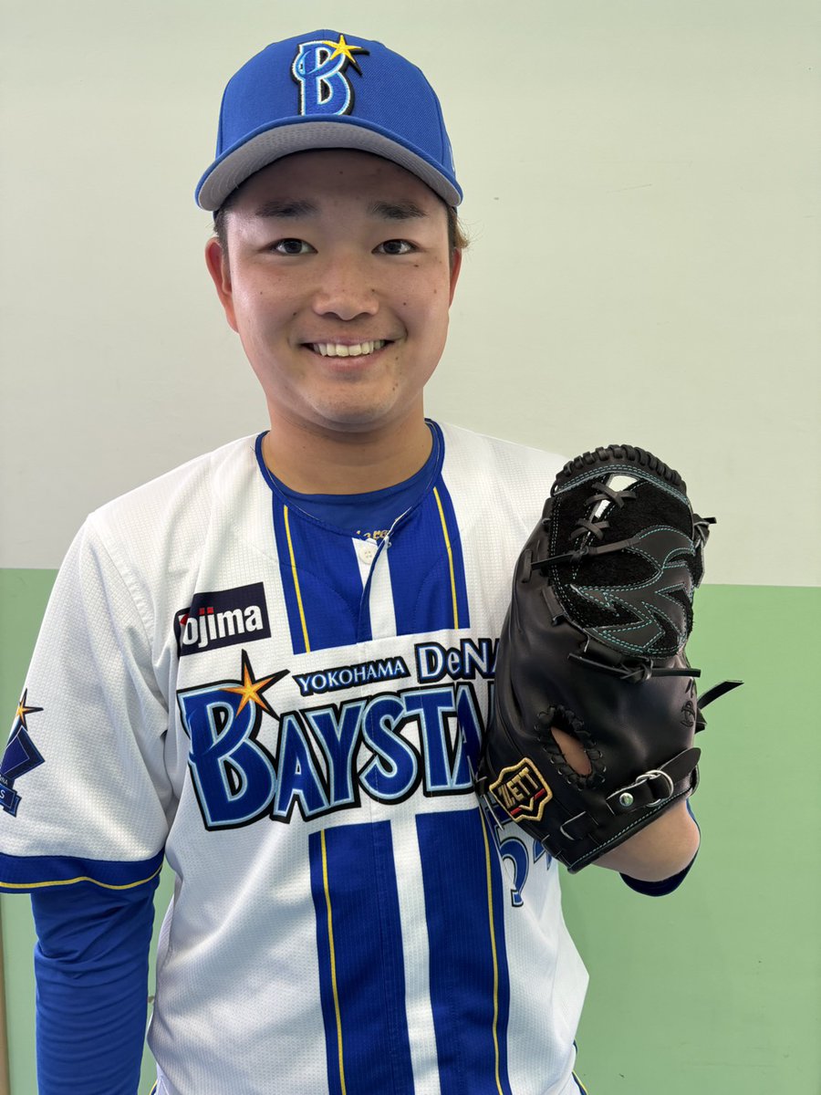 初日のブルペン投球を終えた #石田裕太郎 選手👏 「いい感じでした
