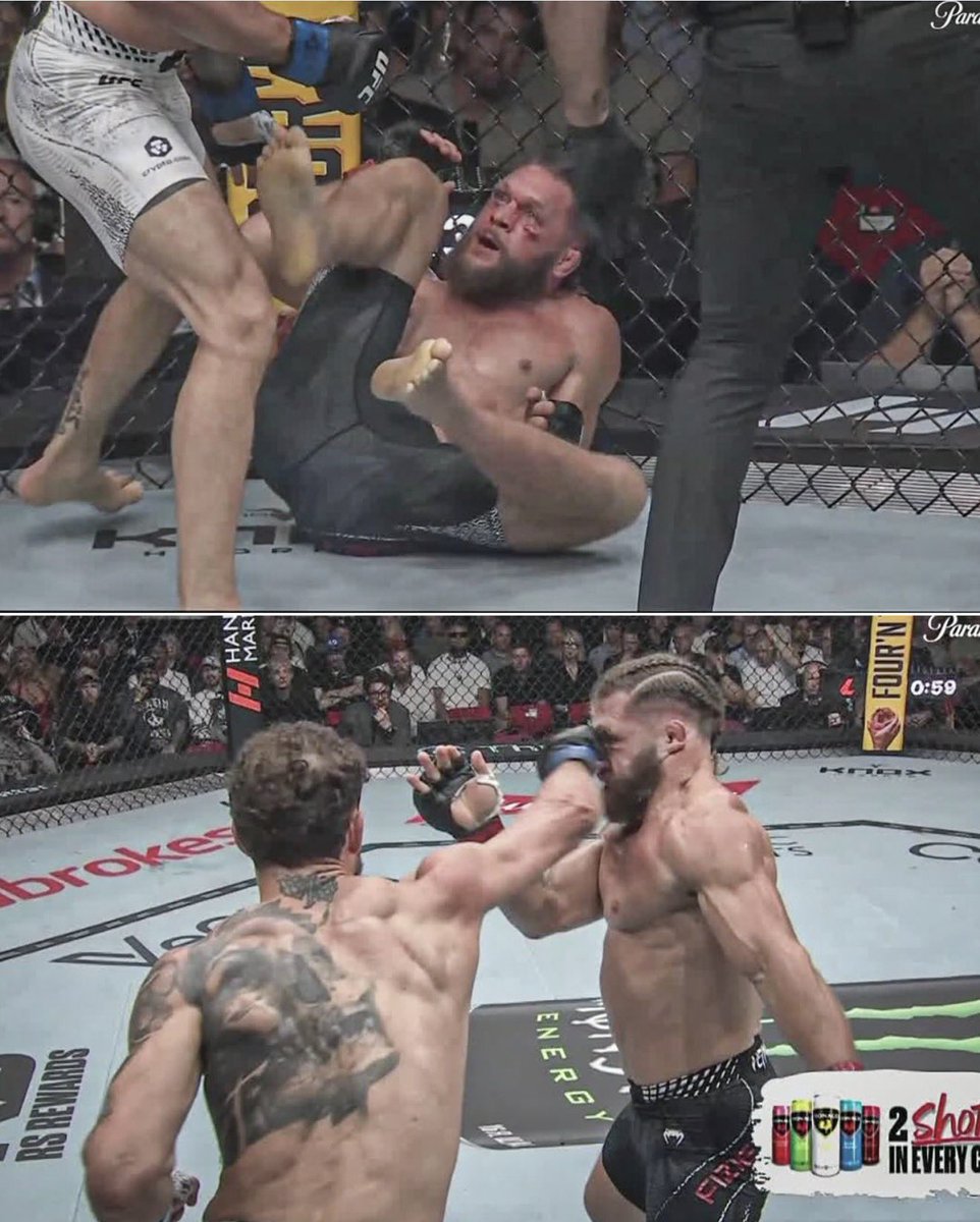 mmahoje's tweet image. Precisão absurda do Ruffy #ufc325