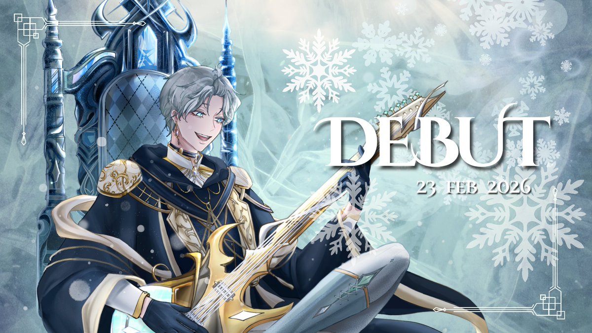 สวัสดีเพื่อน ๆ ทุกคนครับ 😊✨

จากกำหนดการเดบิวต์เดิม
วันที่ 3 พ.ย. 2025

ตอนนี้ทุกอย่างพร้อมสมบูรณ์แล้ว
ผม องค์ชาย “ลูอิส เดอ กลาเซียร์” ❄️
พร้อมเปิดตัวและเนรมิตเสียงเพลงให้ทุกคนได้ฟัง 🎸

📅 23 ก.พ. 2026
แล้วพบกันครับ

#VtuberTH #Vtuber #VTuberUprising