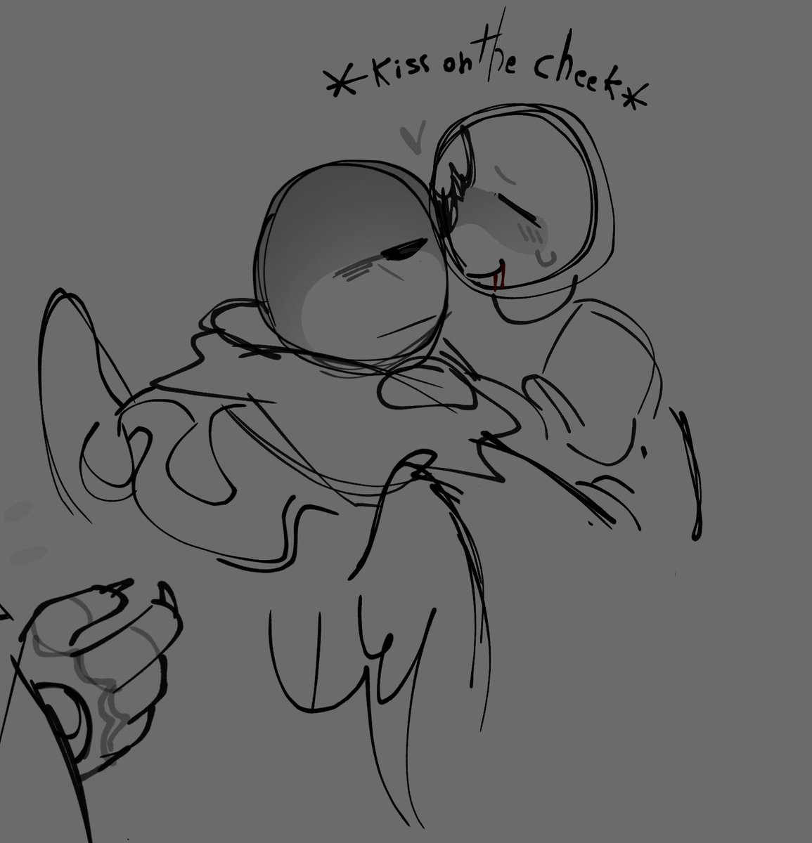 Just silly doodles I think 
#genosans #Reapersans #Reaperxgeno #Genoxreaper #Afterdeath