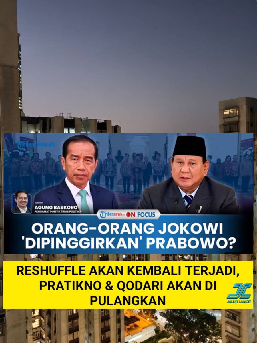 PRATIKNO DAN QODARI AKAN DI PULANGKAN...

ORANG-ORANG KEPERCAYAAN JOKOWI AKAN DIPINGGIRKAN PRABOWO....‼️

#GibranKaesangBocilKarbitan
#GibranKaesangBocilKarbitan
🆘🆗
