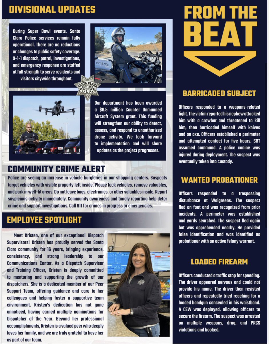 Santa Clara Police tweet media