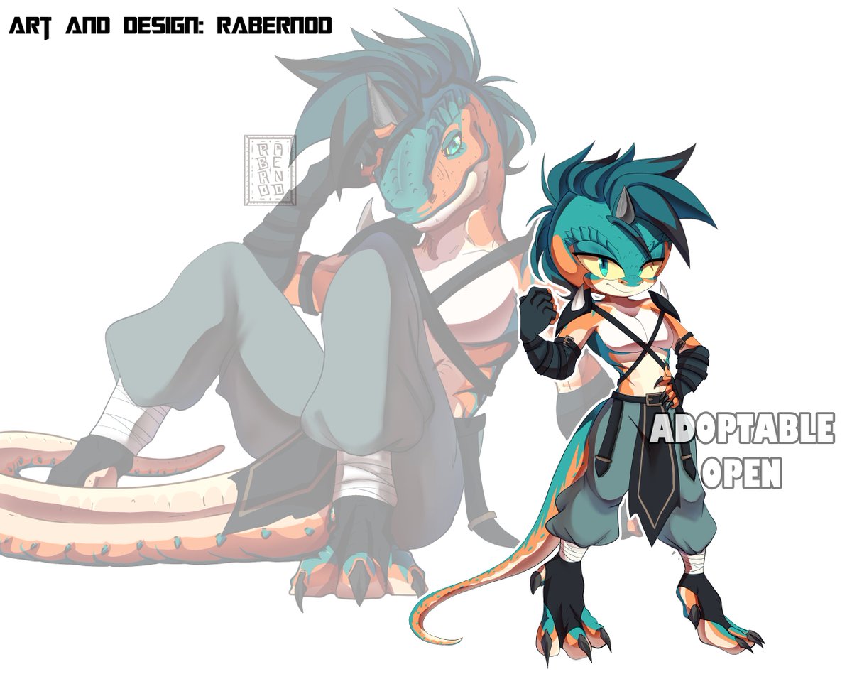💙🧡🤍☆ADOPTABLE OPEN ☆🤍 🧡💙

Rabernod and I lovingly created this character together:
Base design by Rabernod + clothing and colors by me

☆SB: $25 USD / 500 MXN
☆AB: $50 USD (includes nude version)
☆AB2: $90 USD (includes additional reference sheet and illustration)