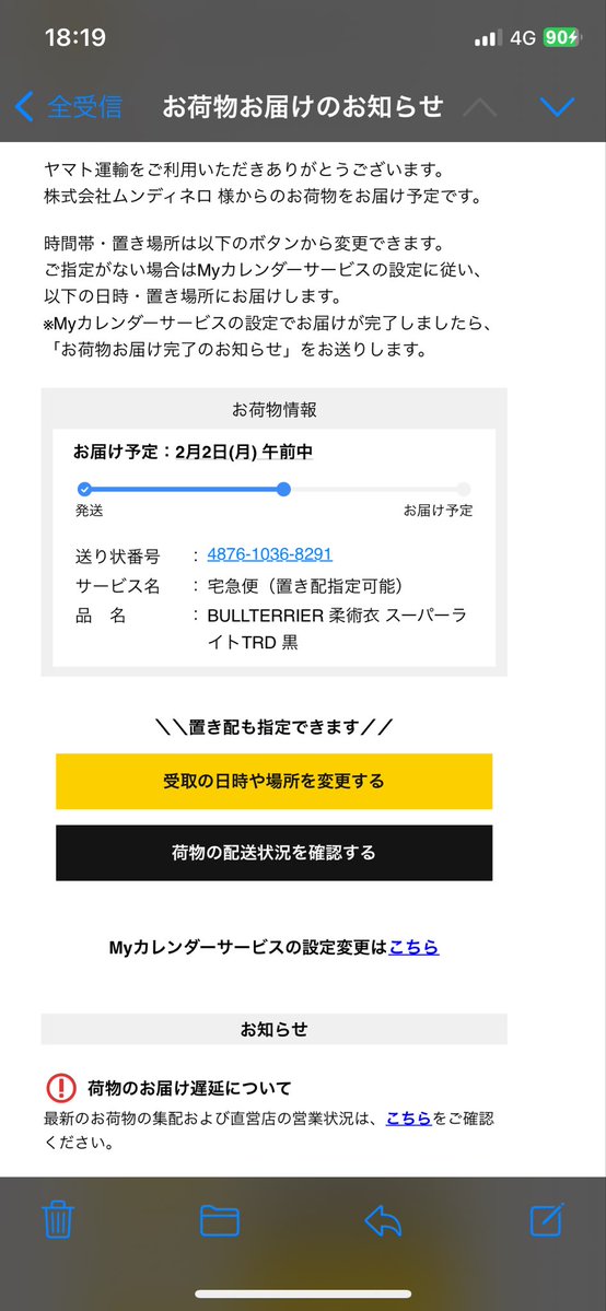 今朝注文したのにもう届くよ🐈‍⬛✨📦🫨
