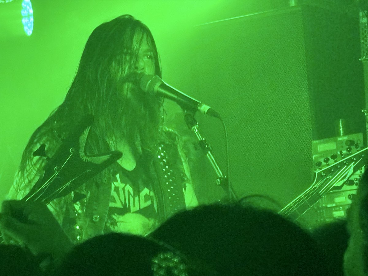 okuyamapavo's tweet image. 2026.01.31 Destruction at Science新宿
鮨詰めサウナ状態の狂熱のLive🔥
Thrash till Die🤘🏻
#DESTRUCTION