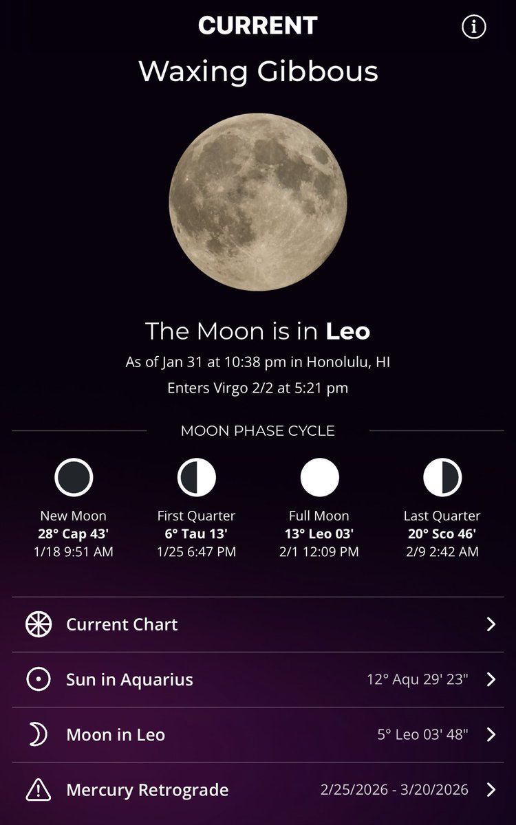 DaniHealz333's tweet photo. ๐๐๐คฉ๐ซโจSnow full moon starting off in Leo!โจโ๏ธโจWhere my Leoโs at? #SnowFullMoon #FullMoon2026 #Leo #MoonInLeo https://t.co/31y8S0S8Wa