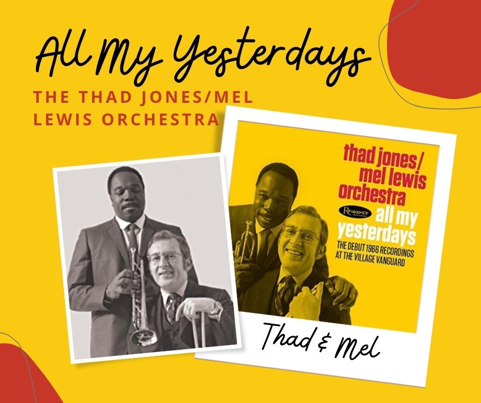ProJazzNet's tweet image. The Thad Jones/Mel Lewis Orchestra – All My Yesterdays
projazz.net/the-thad-jones…
All My Yesterdays is a big band jazz recording of the Thad Jones/Mel Lewis Orchestra playing at the Village Vanguard club in New York City in February and March 1966. 
#ThadJones #MelLewis #bigband