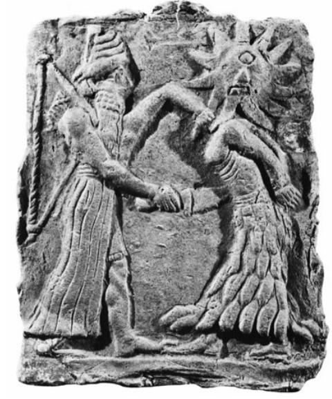 Thoukudids1's tweet photo. Bonjour à tous nouveau thread👋
Y avait-il des cyclopes dans la mythologie mésopotamienne ? 
Qui est ce dieu qui semble en occire un dont la barbe ressemble aux rayons du soleil? 
Un lien avec les cyclopes grecs? 👇🧵 https://t.co/FWLlgVNyYO