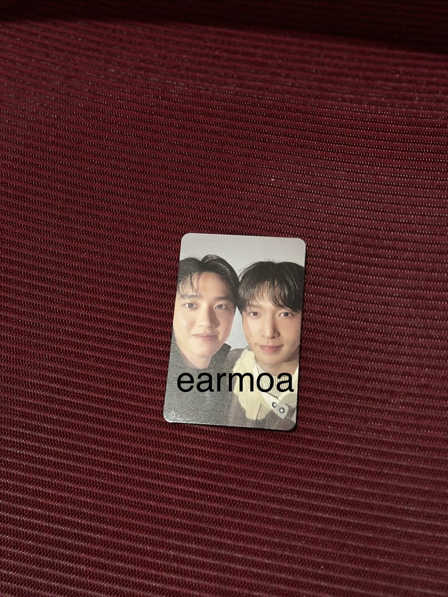 WTT trade EXO Reverxe

Have :
- Compact ver D.O
- Smini Berriz ver Chayeol
- photobook ver D.O-Lay

Want :
- compact ver Suho
- Smini Berriz ver Suho
- photobook any chanyeol/suho, prio chayeol-suho

📍Jakarta, INA
🍊 

#trade #chanyeol #SUHO #reverxe