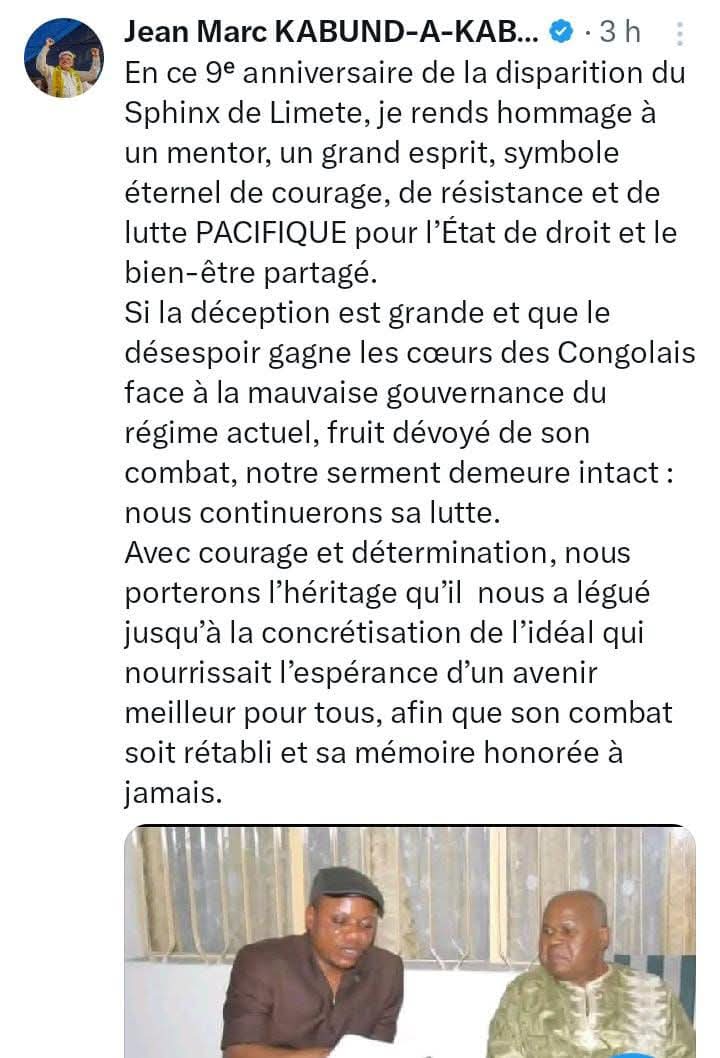 MATAMBAILUNGA's tweet image. Merci ya tshitshi @kabund_jmkkrock continuera votre combat