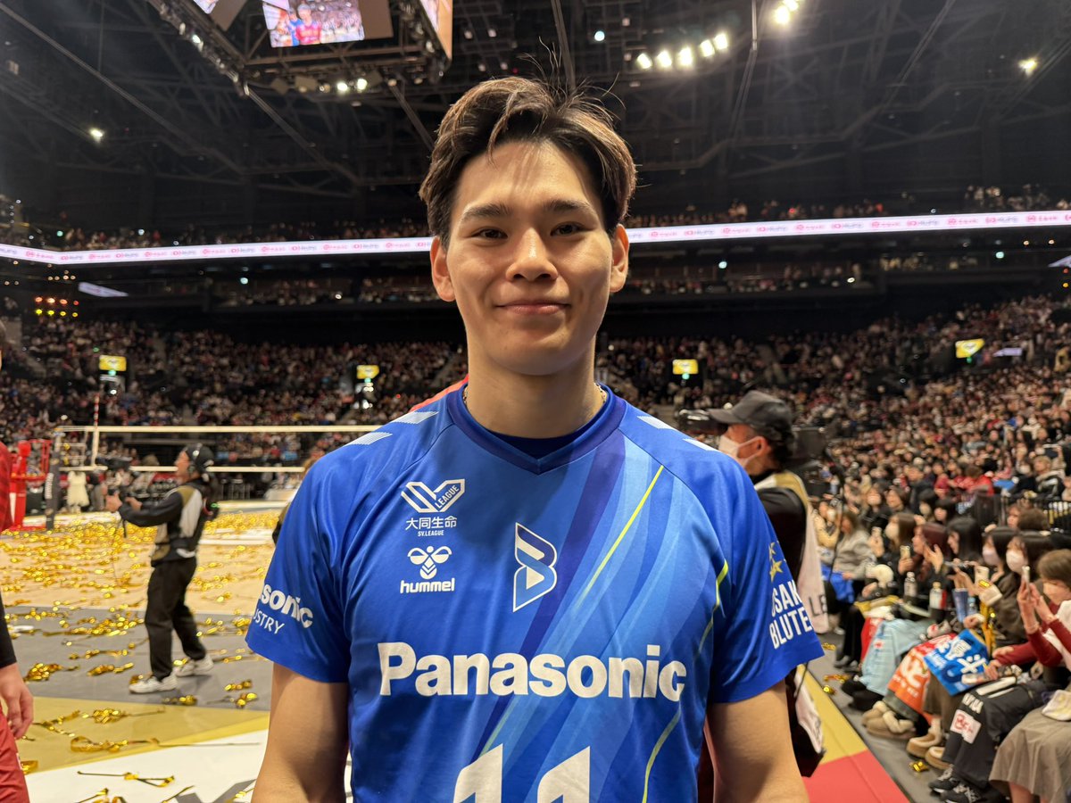 SVリーグオールスター 男子はTEAM KENTO がWIN👑 ＼ 第1セット:25-21