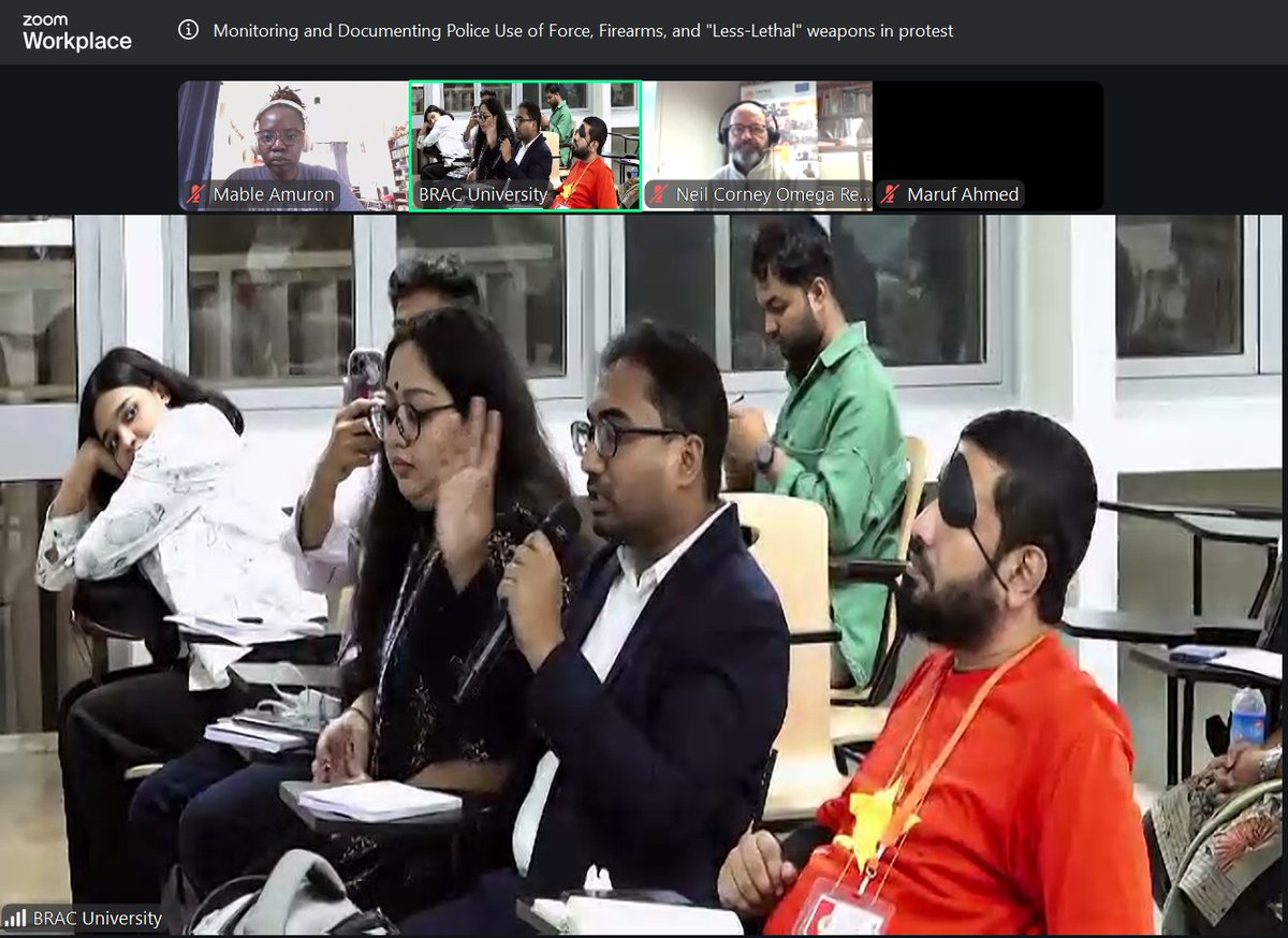 On 27th January, we were part of the <a href="/activate_rights/">Activate Rights</a>' Archive and Resist Conclave speaking on the act of archiving the use of less-lethal weapons.