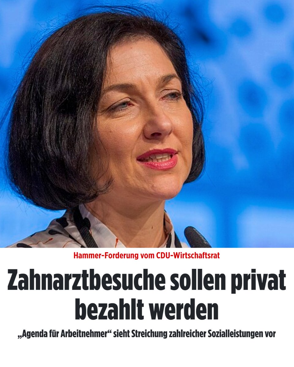 Die CDU will euch nicht nur die Teilzeit nehmen, sondern plant auch einen brutalen Gesundheits-Angriff auf die Menschen, die ihr liebt.
Jemand in eurer Familie hat Zahnschmerzen? Dann ist der Familienurlaub halt gestrichen! Oder verkaufe doch dein Haus…

Respektlos! Herzlos!