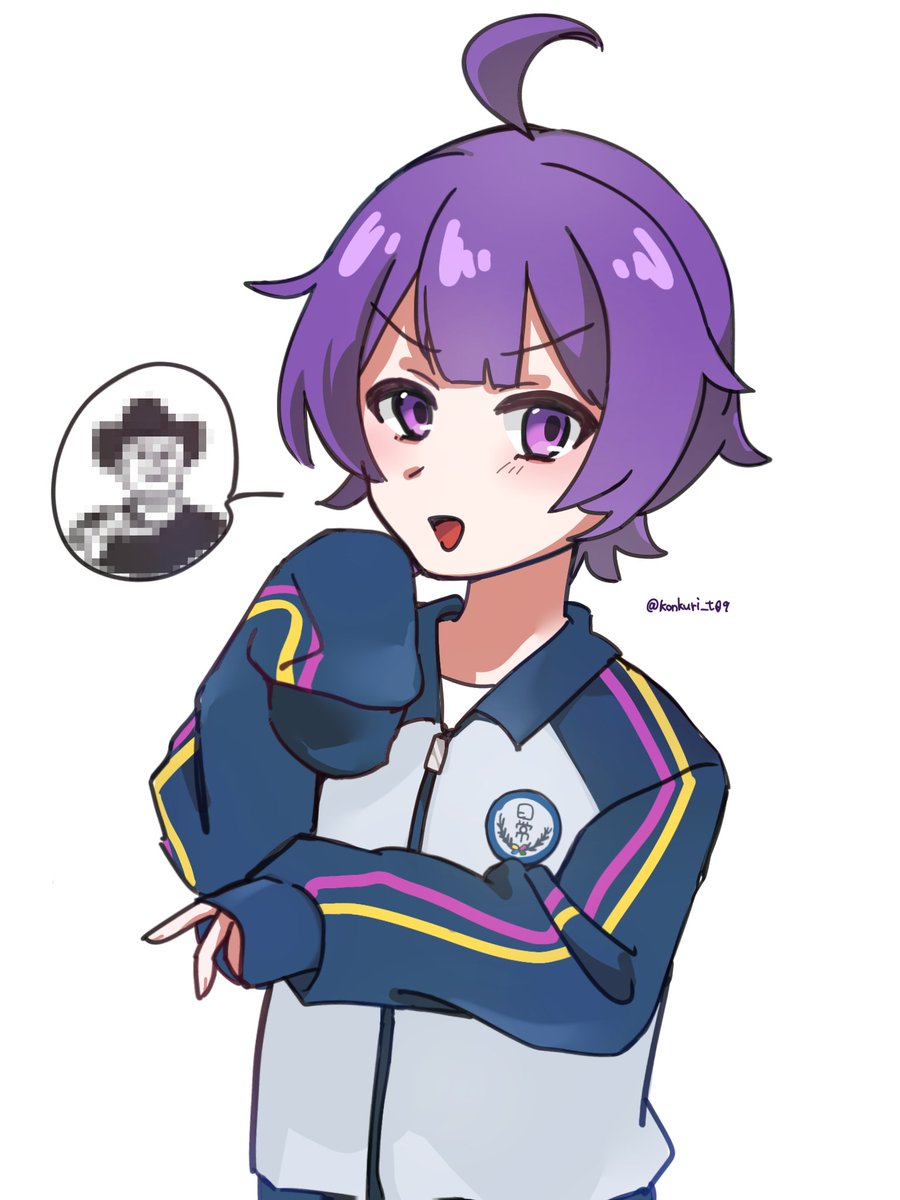 日常祭ジャージかわいかったので… #しにがみあーと #日常組
