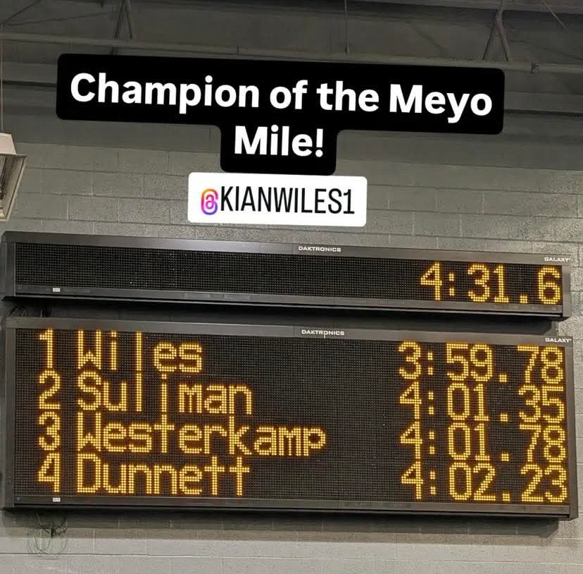 jwiles77's tweet photo. Mush broke the 4 min mile.  Massively proud of him 🥰 https://t.co/iaKacQsTWv