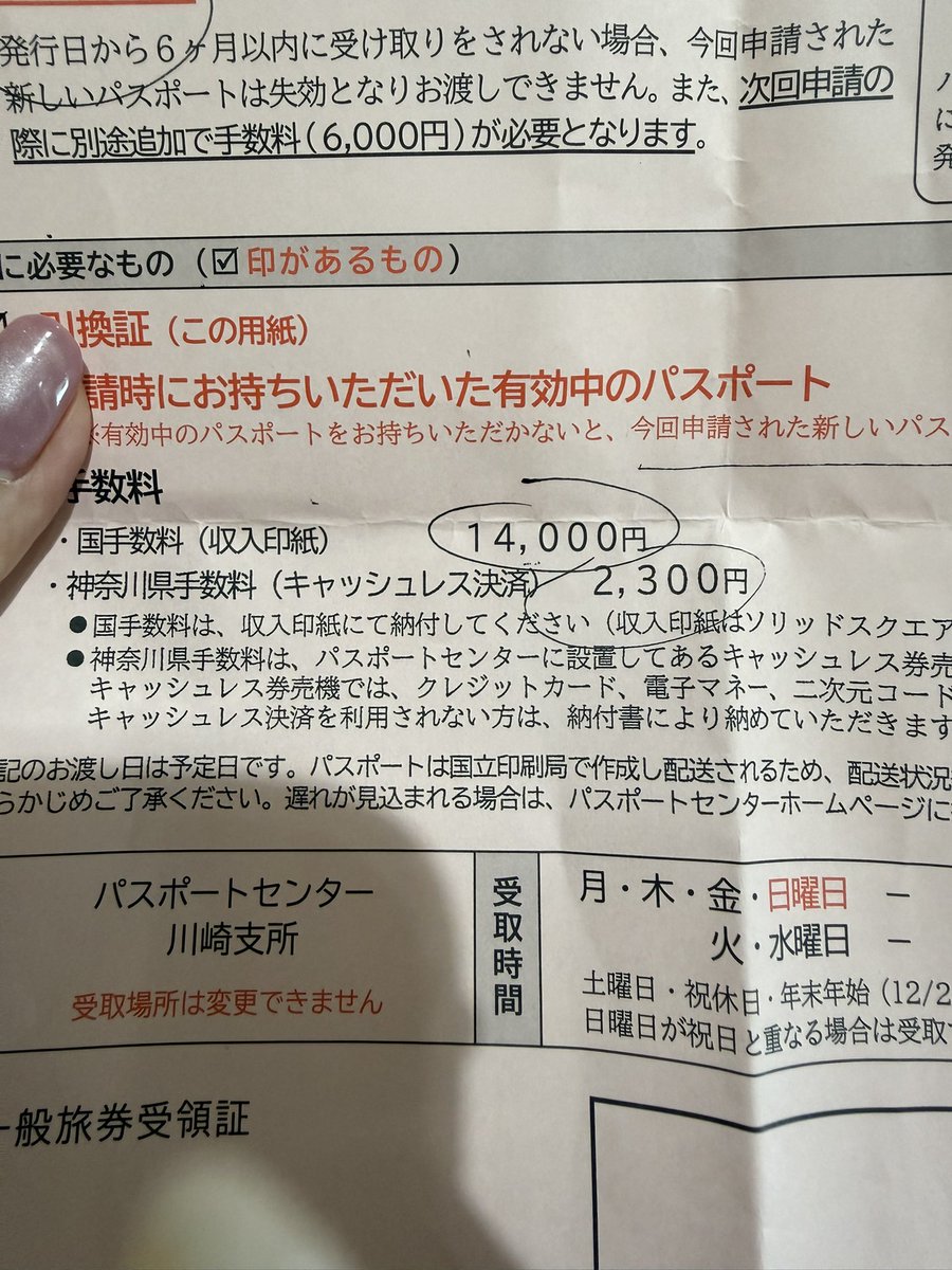 パスポート更新してきたけど税金対策バカ高いんだが…
