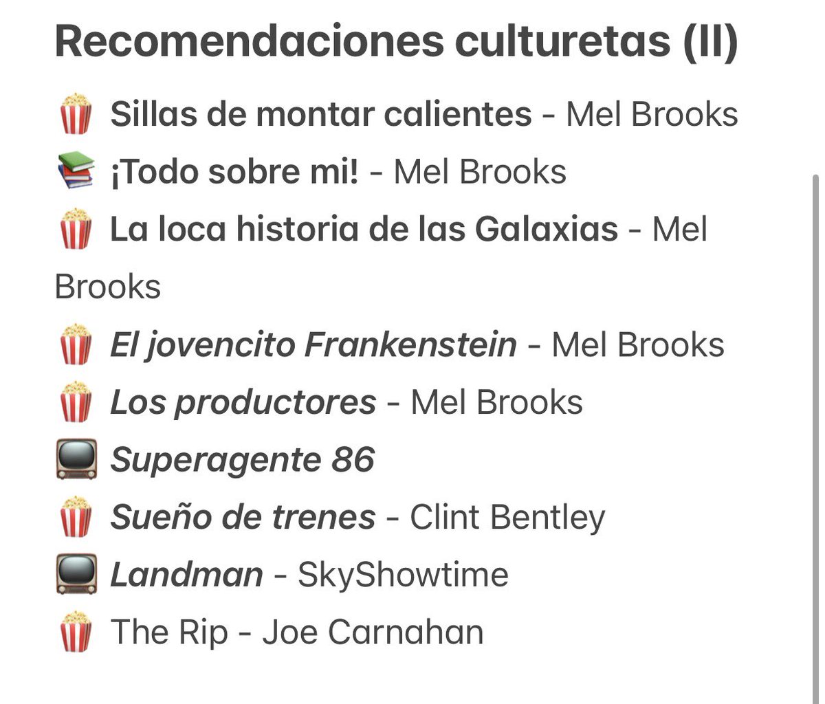 📝 ¡Aquí van nuestras recomendaciones culturetas de la semana! 

⬇️ Escucha el programa completo: 
ondacero.es/programas/mas-…