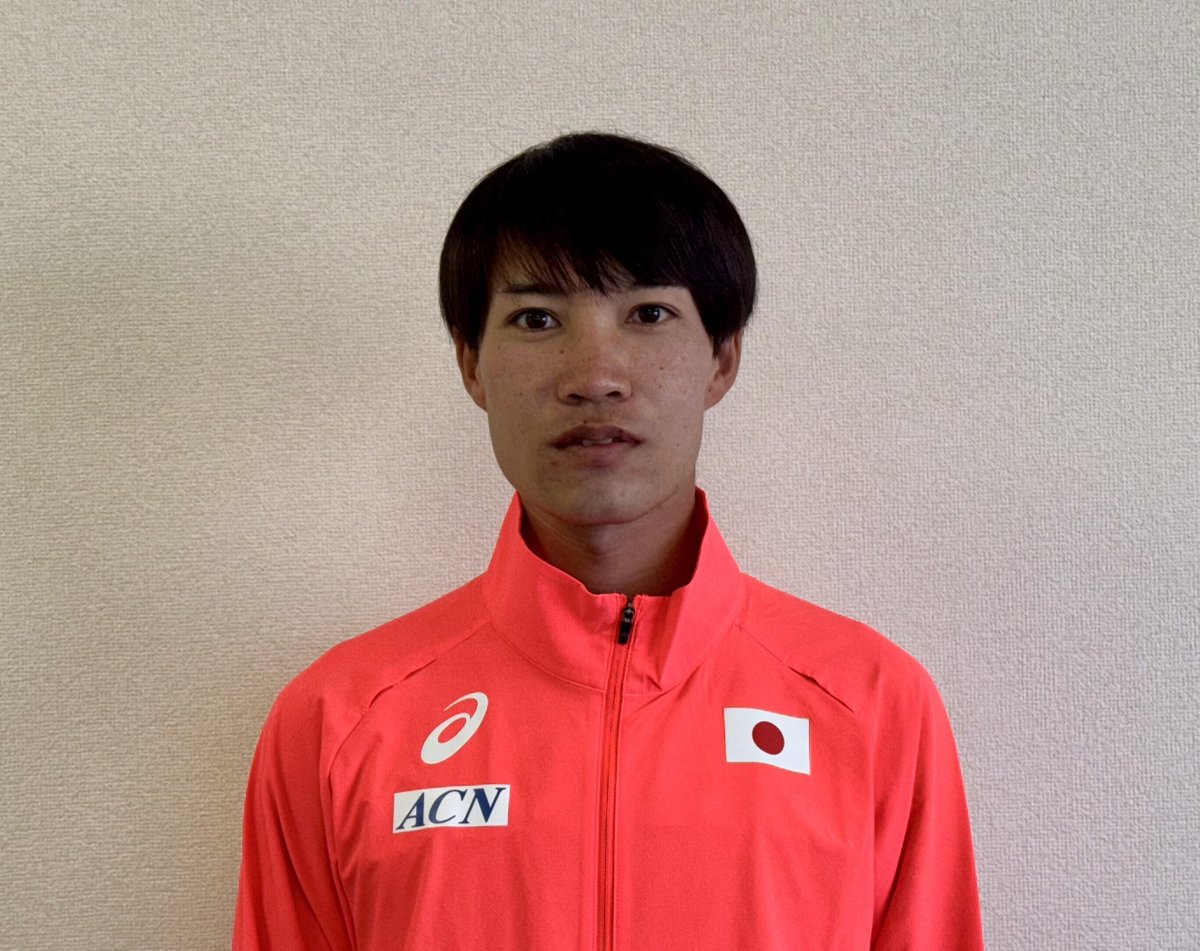 jaaf_official's tweet photo. ❖━━━━━━━━━❖
【#アジア室内陸上】
 日本代表選手紹介 🇯🇵
 2/6-2/8 中国で開催
❖━━━━━━━━━❖

🏃🏻男子3000m 日本代表
#塩尻和也(富士通)
@_sio_kazu_
https://t.co/DgLKdwEAiD

Q.目標・意気込み
『室内レースは初めての経験となるが
物怖じせず走りたい』

Q.レース後のご褒美や楽しみは？🍖
『美味しいものを食べたい』

／
2月6日（金）から中国で開催✨
応援よろしくお願いいたします📣
＼

#陸上 #TEAMJAPAN