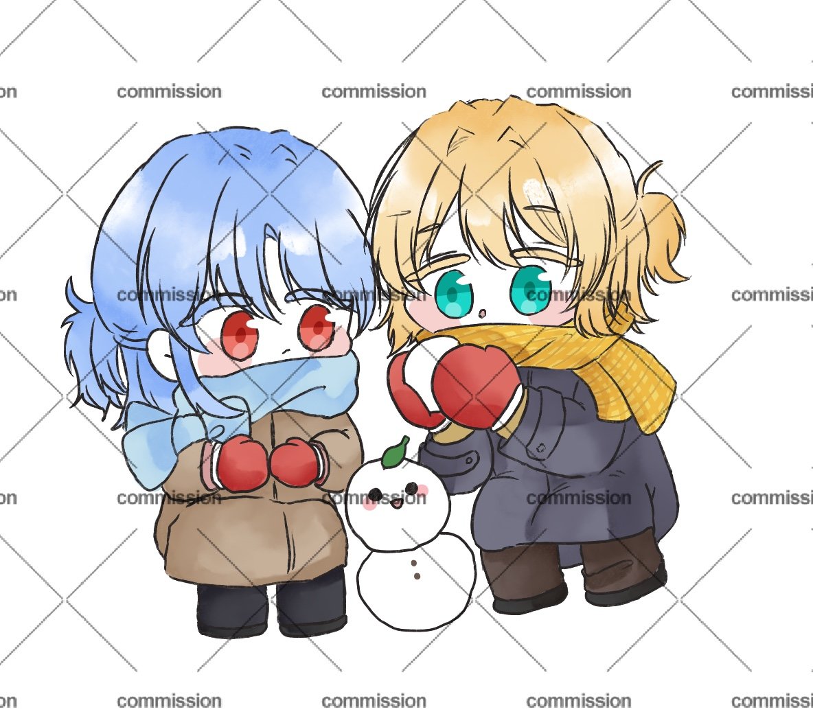 릅이 커미션 tweet media