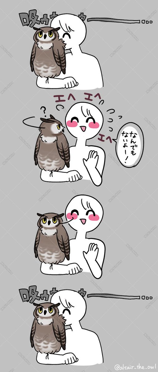altair_the_owl's tweet image. みんなやるよね？　#鳥吸い