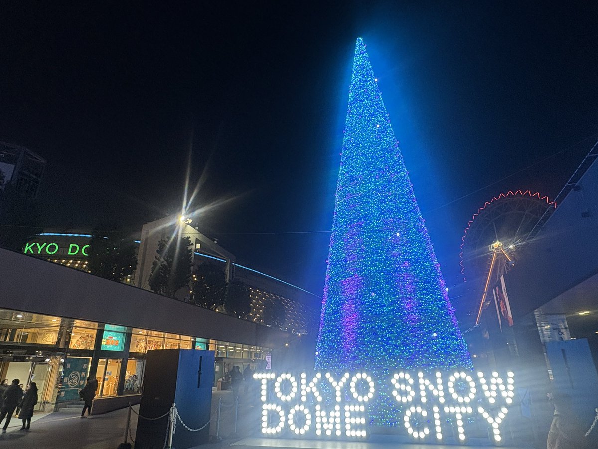 lululin34's tweet photo. #TOKYOSNOWDOMECITY 
#東京ドームシティ https://t.co/YH1UjSVn5P