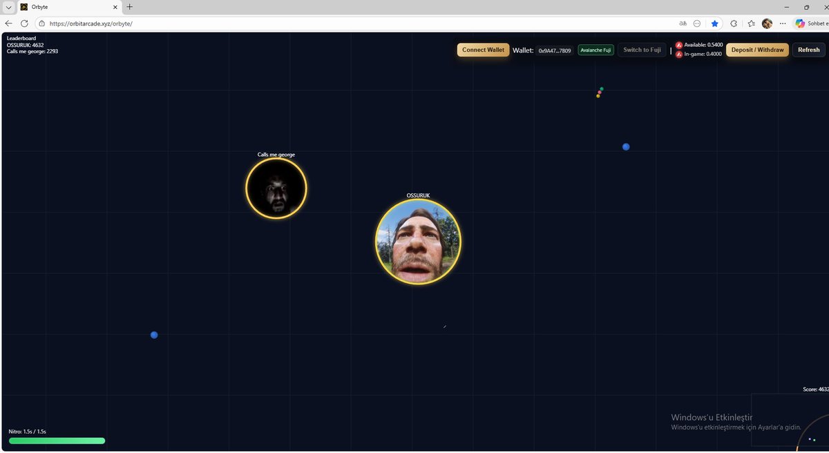 I’ve cornered George there’s nowhere left for him to escape. This game is insanely fun dude.  Orbit Arcade closed beta has started. LFG!!! 🔥🔥🔥 <a href="/orbit_arcade/">Orbit Arcade</a> $AVAX