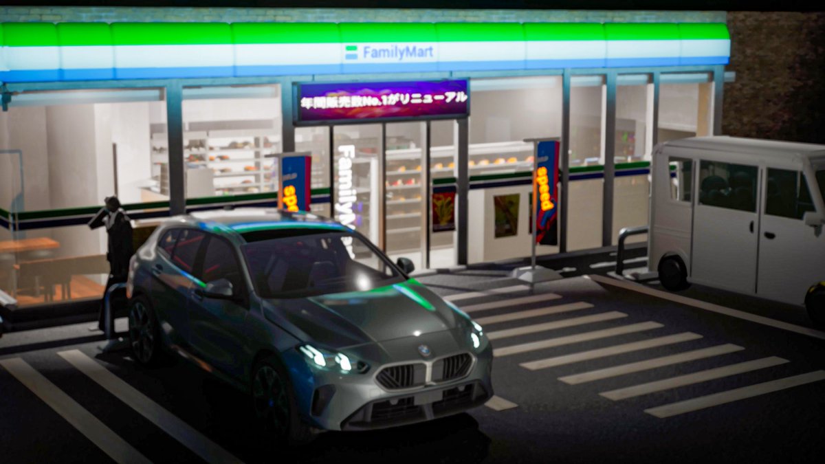 Ramagami2's tweet photo. フォートナイトでファミリーマートつくりました！
 #フォートナイトクリエイティブ
 #FortniteCreative https://t.co/2RrKgGcbKV