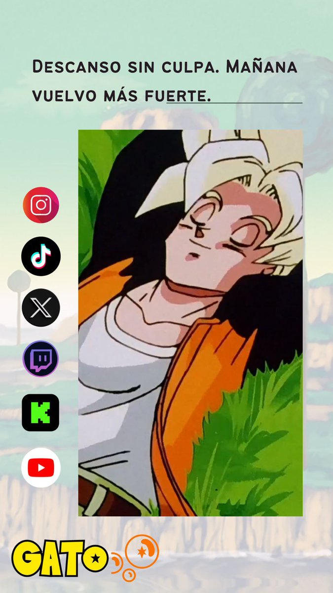 Domingo de descanso, descansad Saiyans!

#mantraoftheday #domingo #sunday