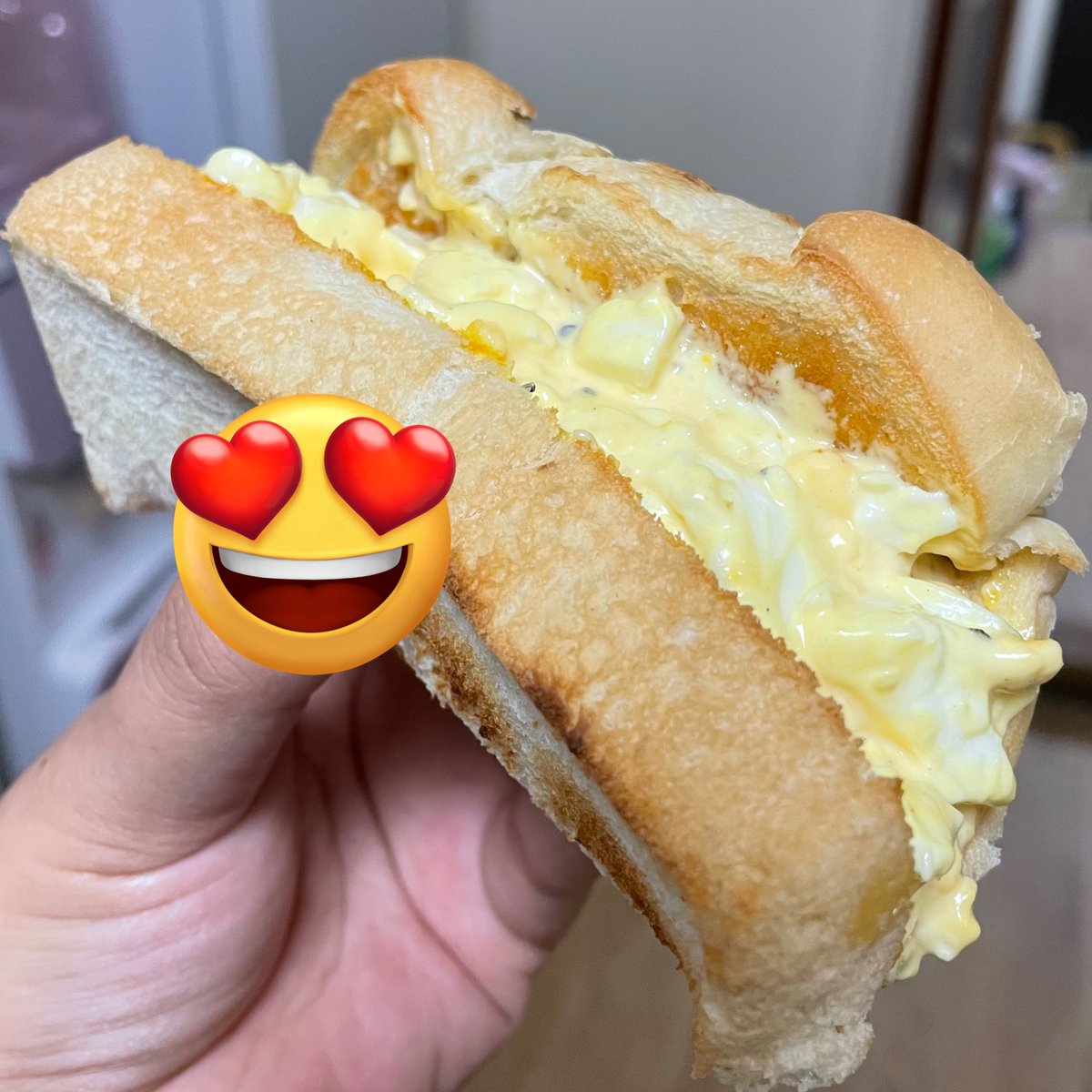 スタンディングたまごサンド🥪
久作りやした