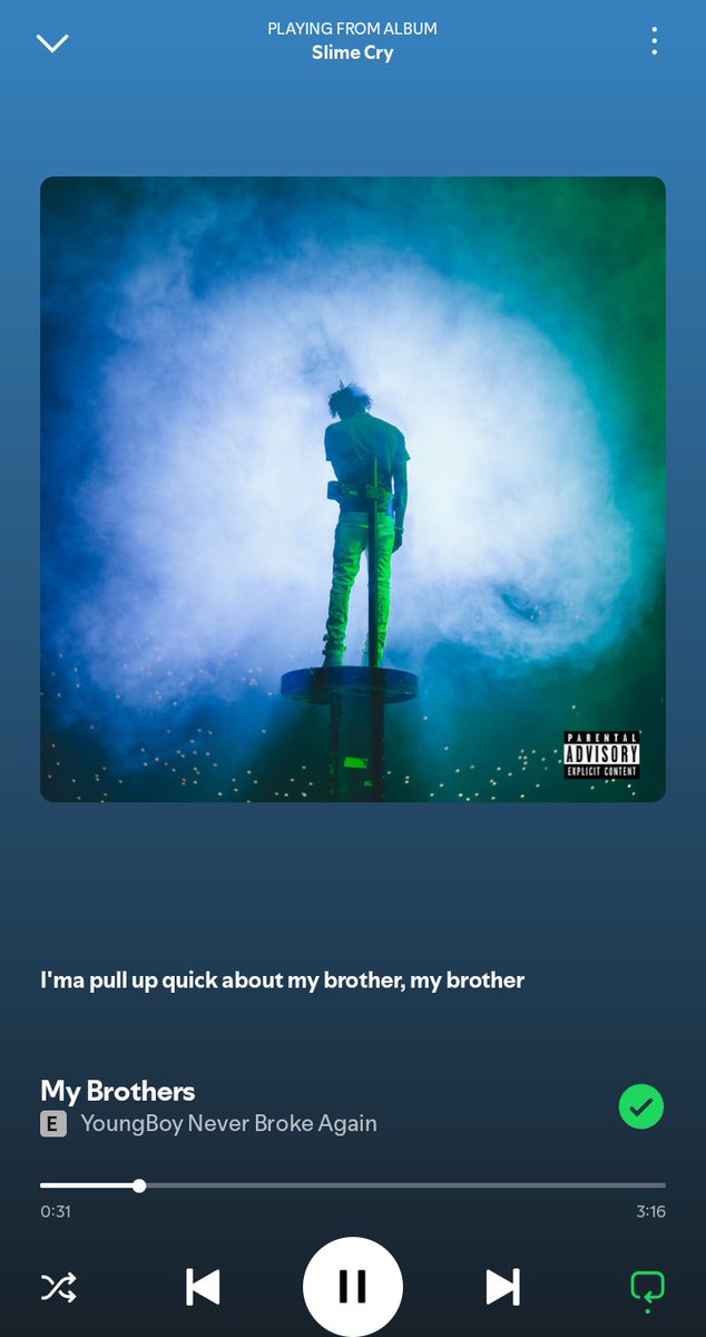 I'ma pull up quick about my brother