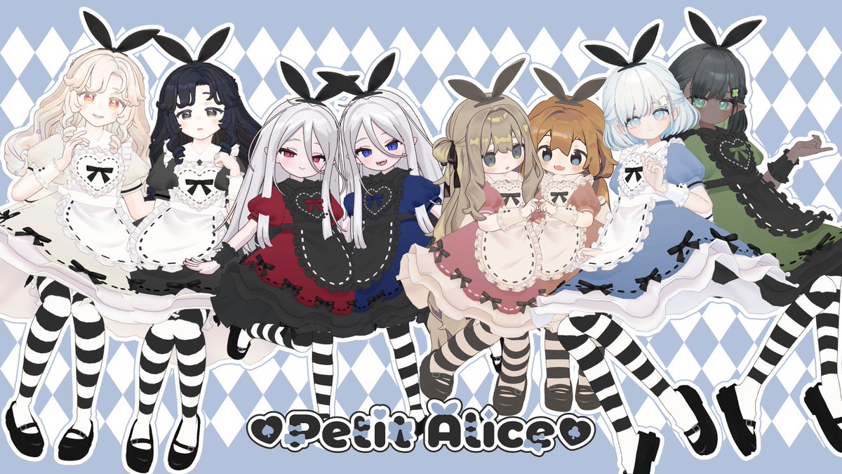 Usagi_Shoten's tweet image. 📢うさぎ商店新作【Petit Alice】販売開始✨

しらふくのおみせ様よりペア衣装の【Petit Top Hat】も販売されます🐰
24時間限定で50％OFFのセール中です🎀

ロゴは105さん（@105_file )
デザインはしらふくさん（@fuksan_fbx )
に作成していただきました♡
ありがとうございます🐰…