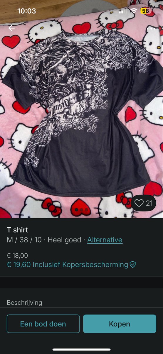 Girl 18€ voor een een t shirt (en nog is kkr kwallie) ga jij verkope voor 18€ vinted resseller moete echt is slimmer zijn we zien het van ver er opstaan en vooral met merk (y2k of alt) like we aint stupid kga mensen exspose i swear