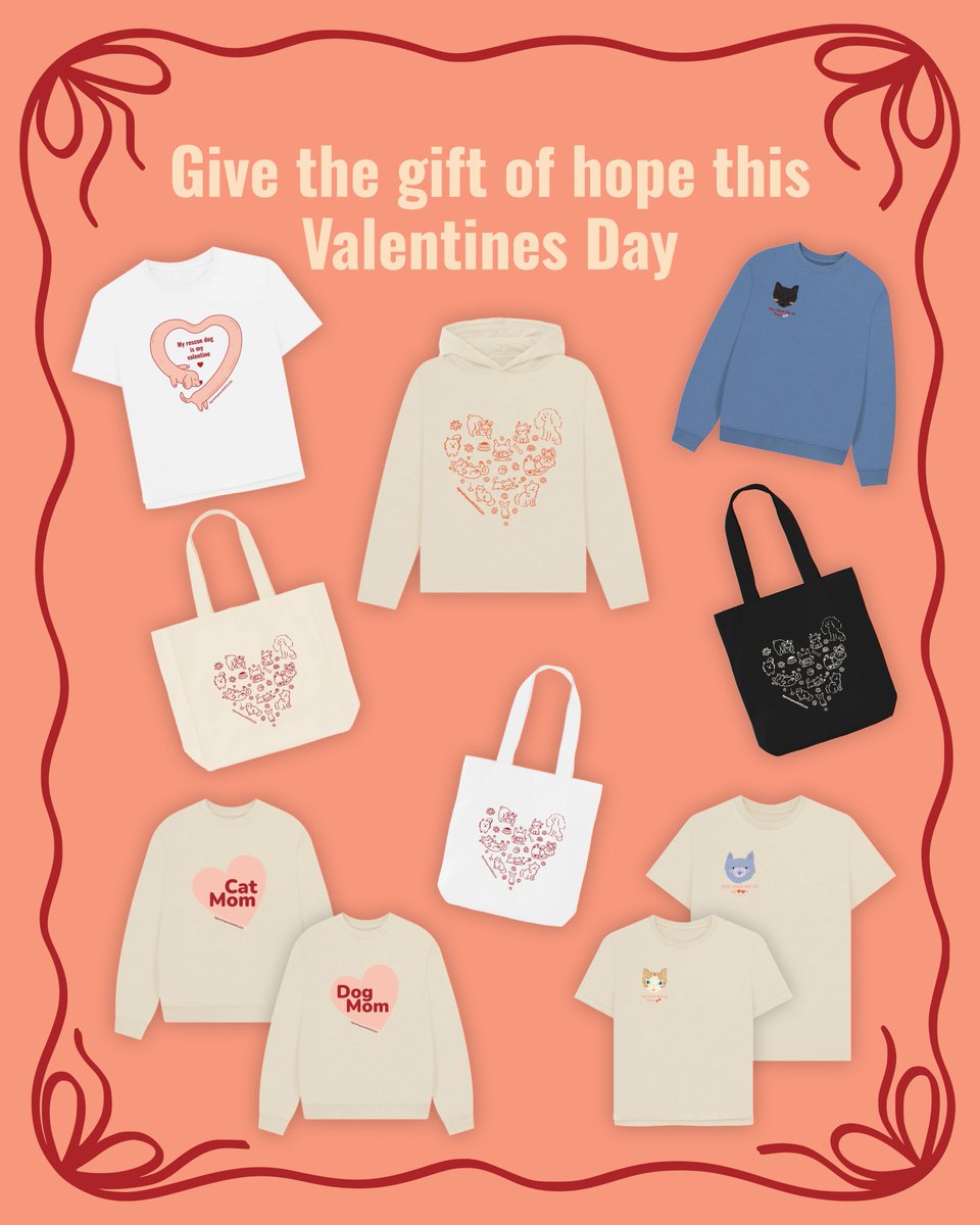 ROLDAOrg's tweet image. Looking for a Valentine’s gift that’s paws-itively perfect for the animal lover in your life? 💘🐾

Our ROLDA Valentine’s Day Teemill collection is filled with gifts made to spread love far beyond February 14th. 

From cosy organic tees and mugs to everyday totes, all items are…