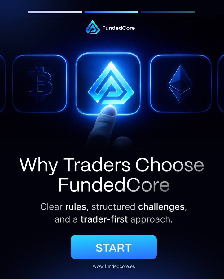 PhoenixTimpests's tweet photo. Most prop firms complicate things.
@FundedCore keeps it simple.
✔ Clear rules
✔ Structured challenges
✔ Trader-first mindset
Trade smart. Trade with @FundedCore today 👇 
https://t.co/tm5gP68lpA

#FundedCore #ForexTrading #PropFirm https://t.co/2oLYoqGX2W