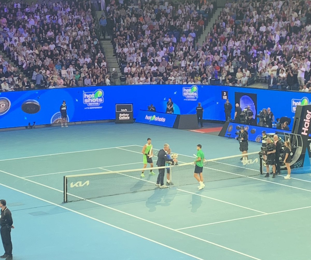 walshcee's tweet image. Novak #Djokovic vs Carlos #Alcaraz. Australian Open final, 2026.