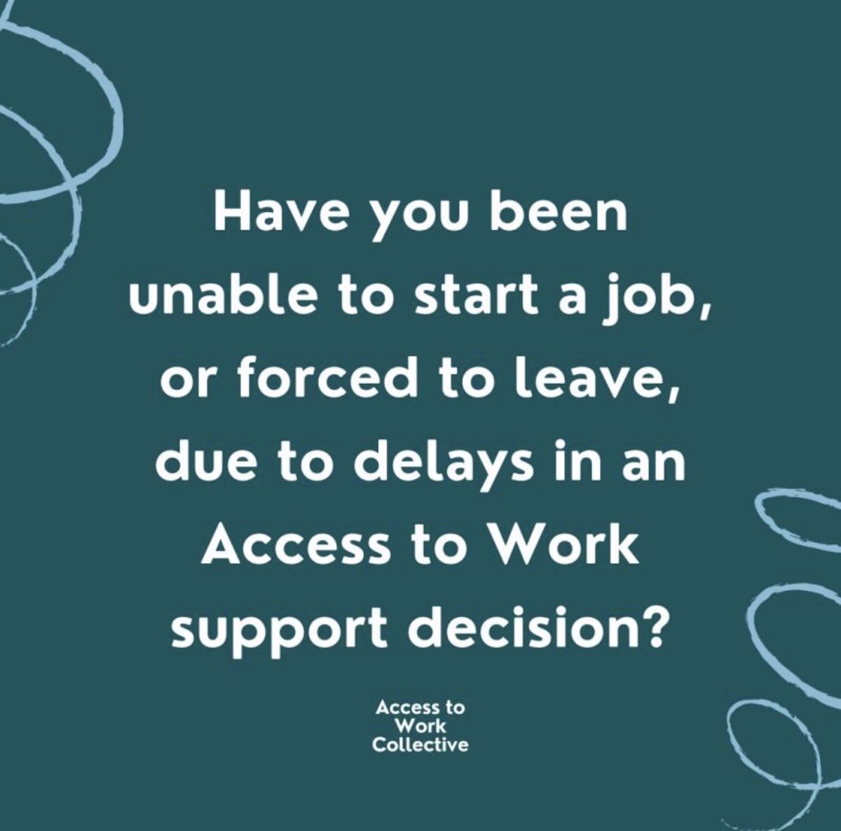 Access to Work Collective tweet media