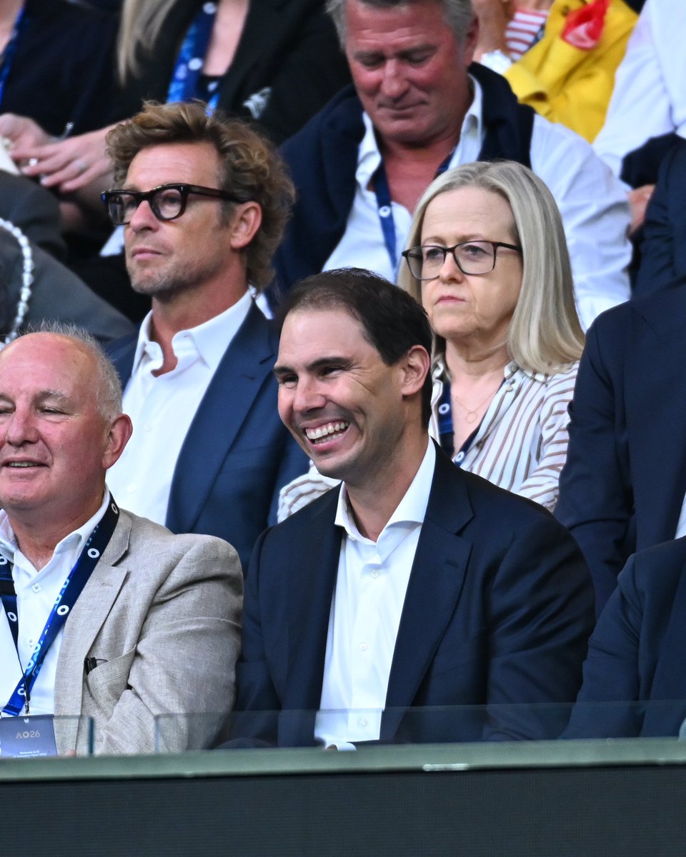 Rafa in attendance 🤩

#AO26