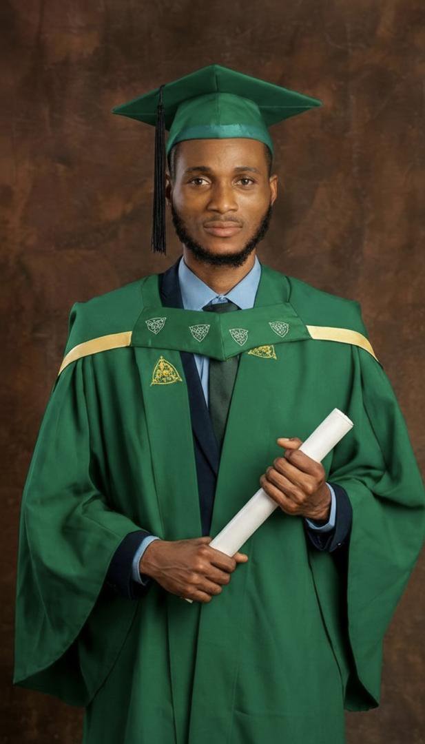 Alhajialesh's tweet photo. I present to you

SALAMI SIKIRU ALESH (SSA) Not Salmonella-Shigella Agar
https://t.co/1Zhj3rZgmW (Hons) Microbiology 
Second Class Upper Division
CGPA (4.38/5.00) 
Ahmadu Bello University, Zaria.
#ABUConvocation2026 https://t.co/sU7MVWKnig