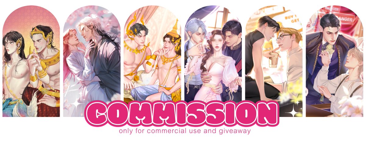 PLS RT🙏

🔸 Commission Open ( 1 / 2026 ) 12 slots 🔸

details ➡️ penmahcms.carrd.co

📌เปิดให้กรอกฟอร์มจองพร้อมกัน วันที่ 3 ก.พ. เวลา 20.00 น.
📍รับจำนวน 12 คิว
📍เริ่มงานแรกวันที่ 15 ก.พ.

หากจองไม่ทันใน 12 คิวนี้ จะมีให้ลงจองใน waiting list