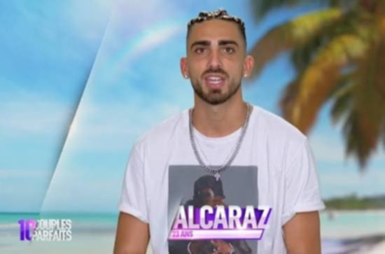 Alcaraz dans le premier set #AusOpen