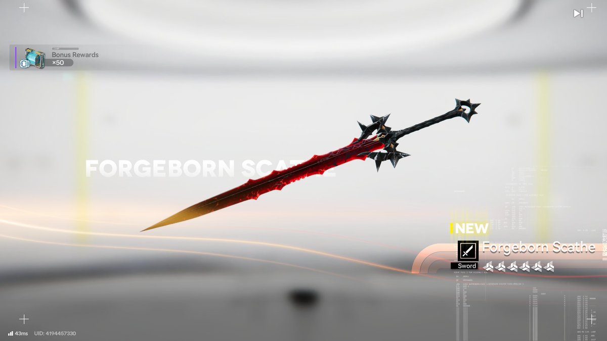 Ramouse_'s tweet photo. Also had to get her weapon... BUT I GOT 2?

(Dunno who I am gonna give the blue sword to tho) https://t.co/OLQslCnUJ7