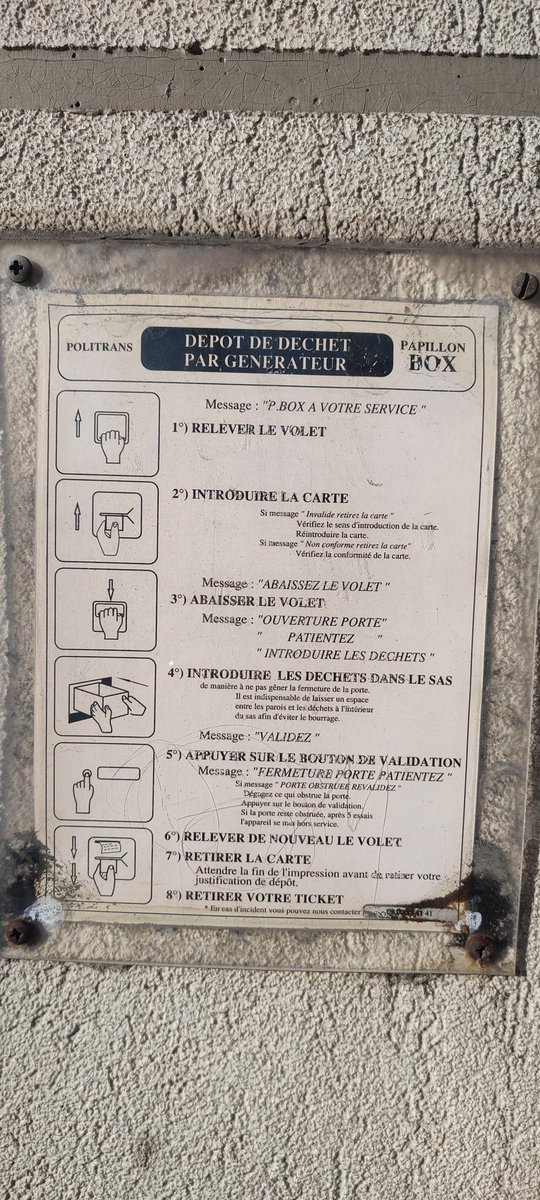 On en trouve des choses étranges parfois... Une idée de ce qu'on y déposait ?