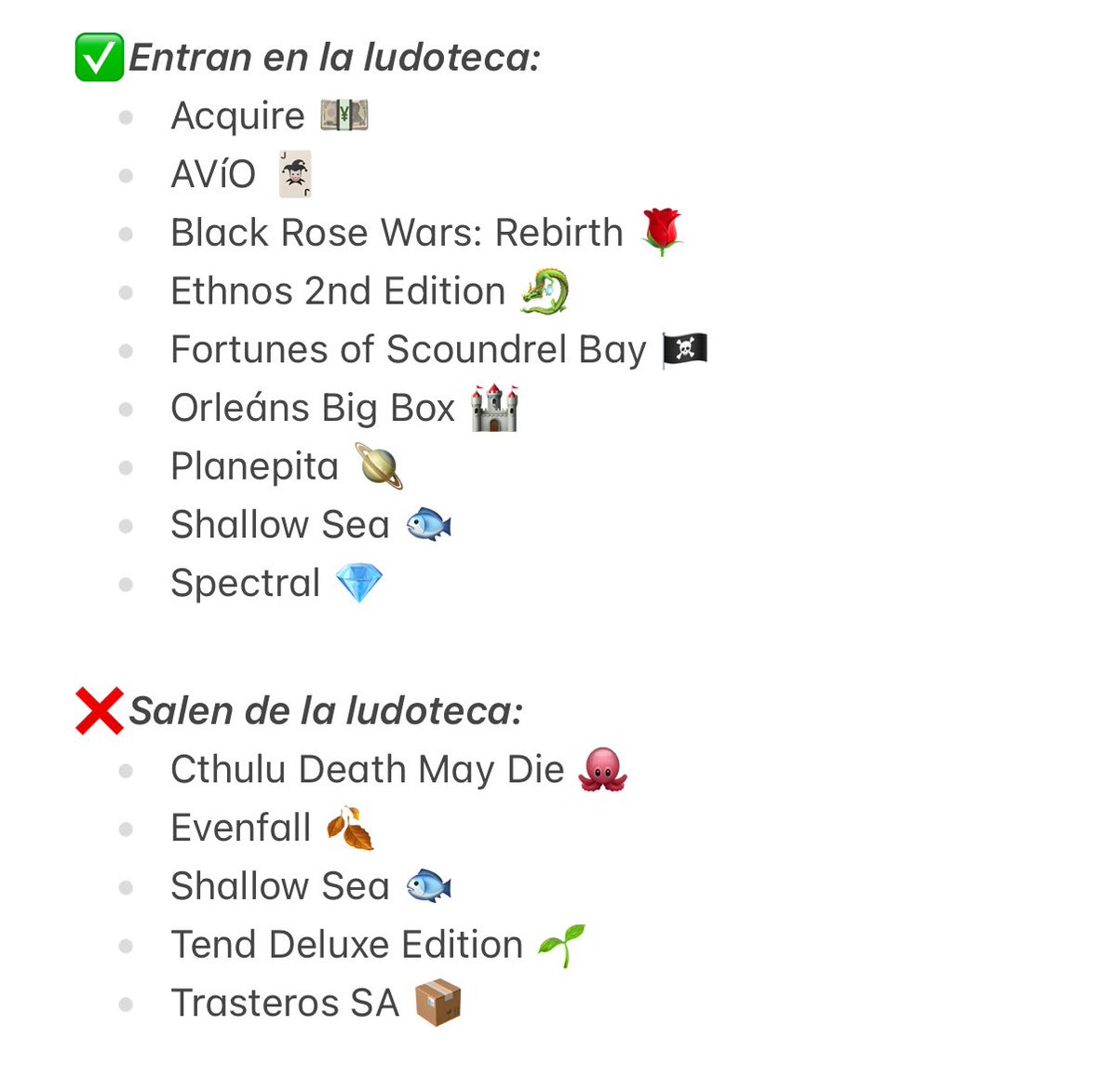 deiflink's tweet photo. 🎲ENERO 2026🎲

Pocas partidas, cuesta arrancar el año😢

Sorpresa muy agradable este Una Aventura Salvaje 🐦‍⬛🐸🐰 y muchas ganas de repetir Cereal Killer 🥣 para ver cómo evoluciona! https://t.co/LaIdsGdDfp