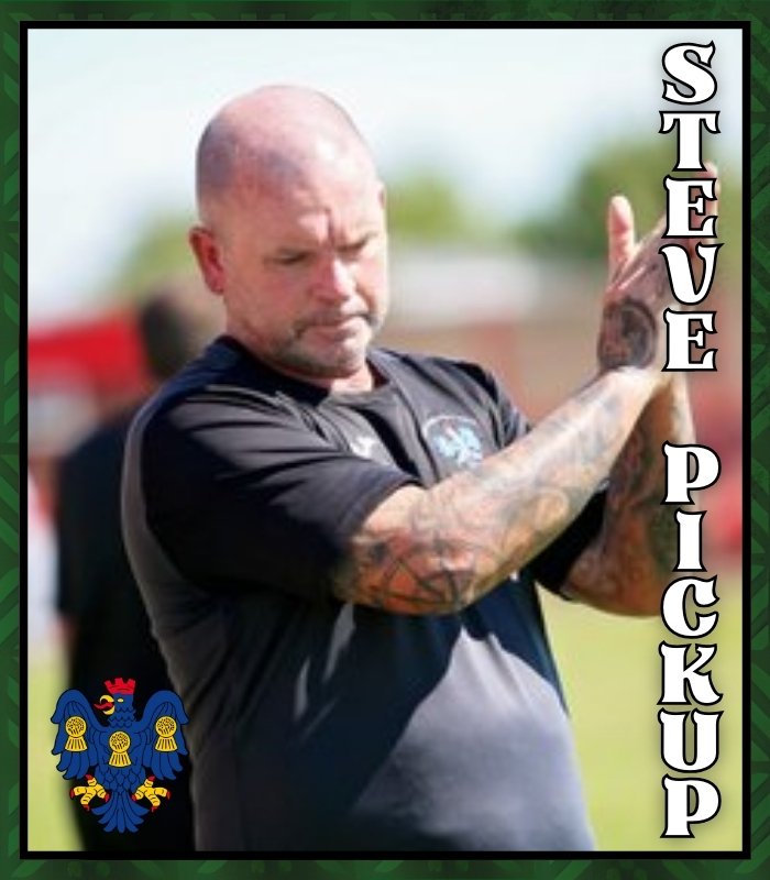 𝐋𝐄𝐆𝐄𝐍𝐃 𝐑𝐄𝐕𝐄𝐀𝐋  - 𝐒𝐭𝐞𝐯𝐞 𝐏𝐢𝐜𝐤𝐮𝐩

The next 𝐋𝐄𝐆𝐄𝐍𝐃 to appear at our Legends Evening is none other than former Manager, Steve Pickup.

Steve committed to the club and took over the management of the team whilst navigating the tricky move over to the