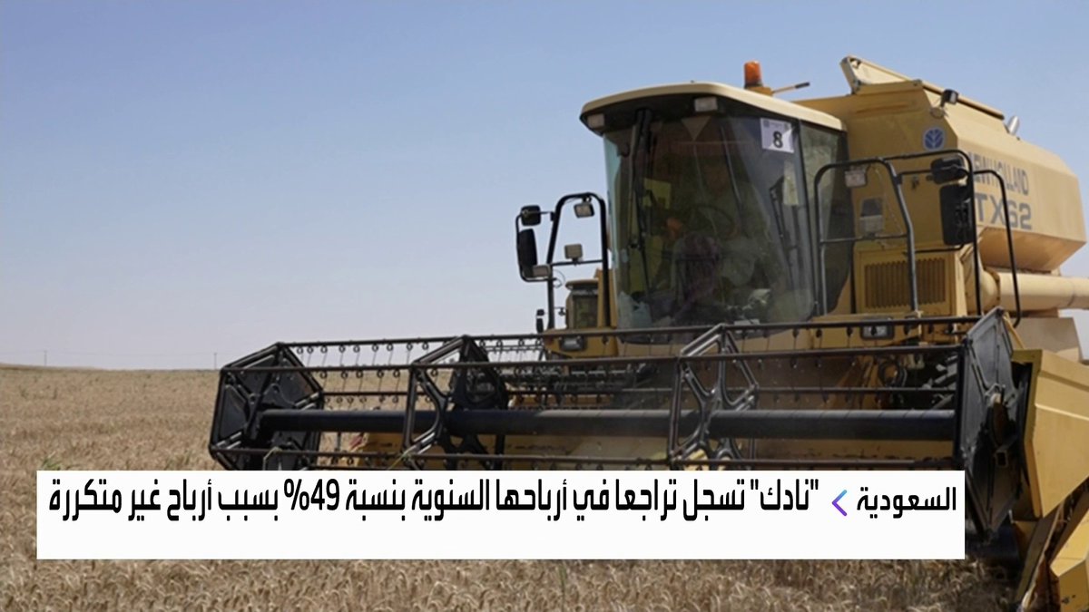 نادك تسجل تراجعا في أرباحها السنوية بنسبة 49% بسبب أرباح غير متكررة الأسواق العربية _Business 